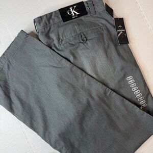 Men's Slacks 38X30 Calvin Klein Lifestyle Pants Gray NWT 583537